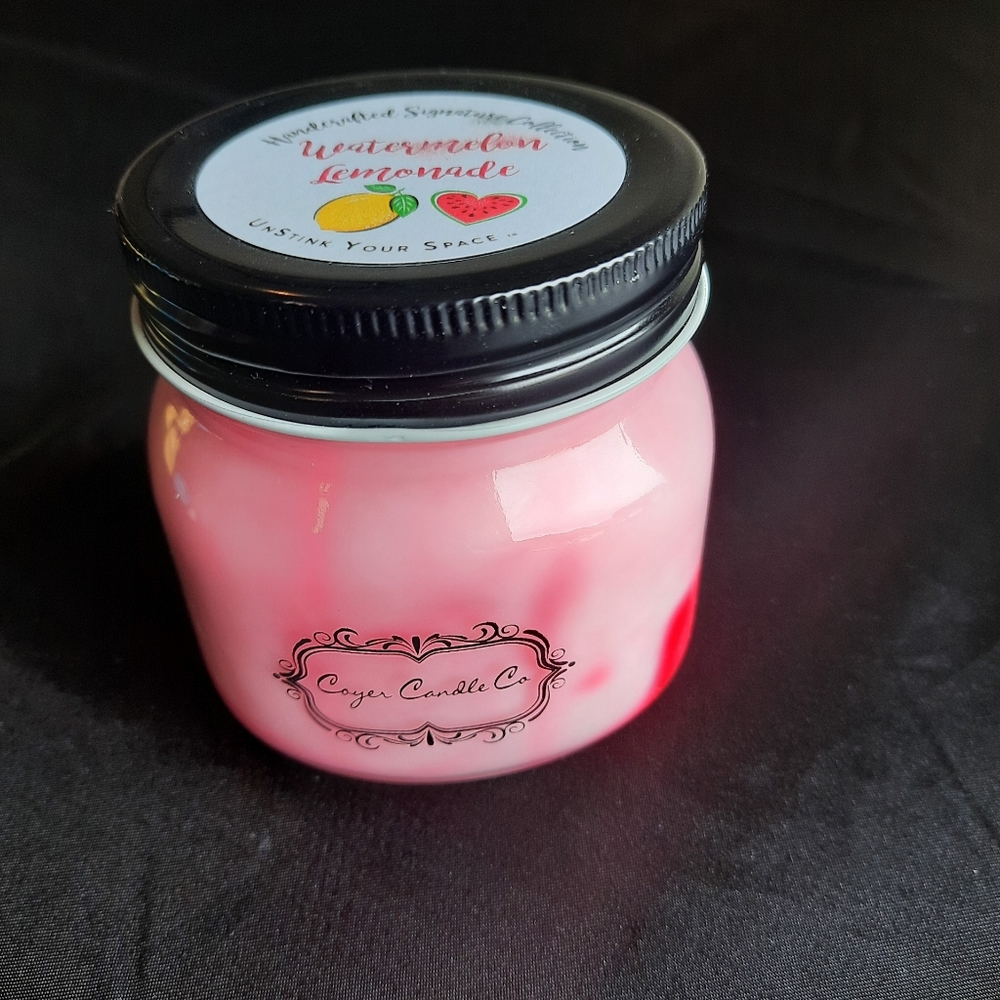 Watermelon lemonade scented candles - Picture 3 of 5